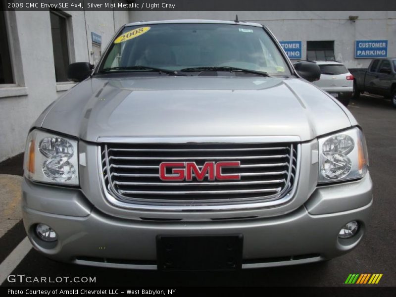Silver Mist Metallic / Light Gray 2008 GMC Envoy SLE 4x4