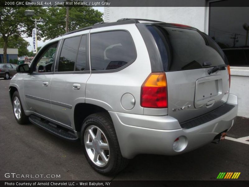 Silver Mist Metallic / Light Gray 2008 GMC Envoy SLE 4x4