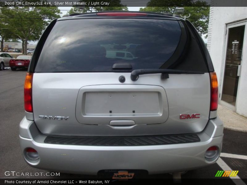 Silver Mist Metallic / Light Gray 2008 GMC Envoy SLE 4x4
