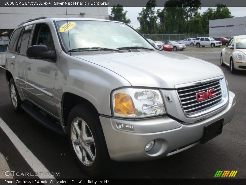 Silver Mist Metallic / Light Gray 2008 GMC Envoy SLE 4x4