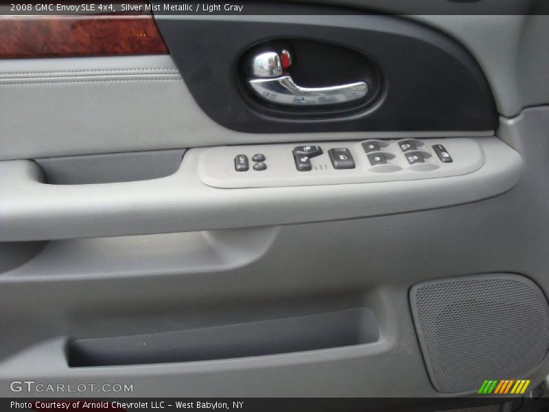 Silver Mist Metallic / Light Gray 2008 GMC Envoy SLE 4x4