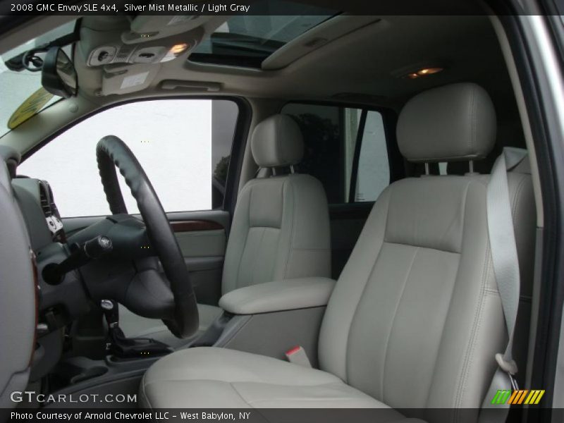 Silver Mist Metallic / Light Gray 2008 GMC Envoy SLE 4x4