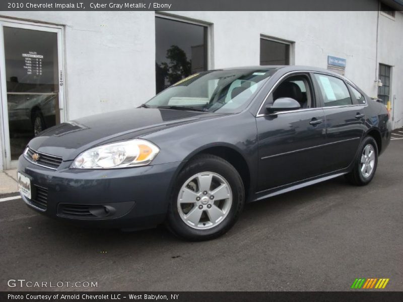 Cyber Gray Metallic / Ebony 2010 Chevrolet Impala LT