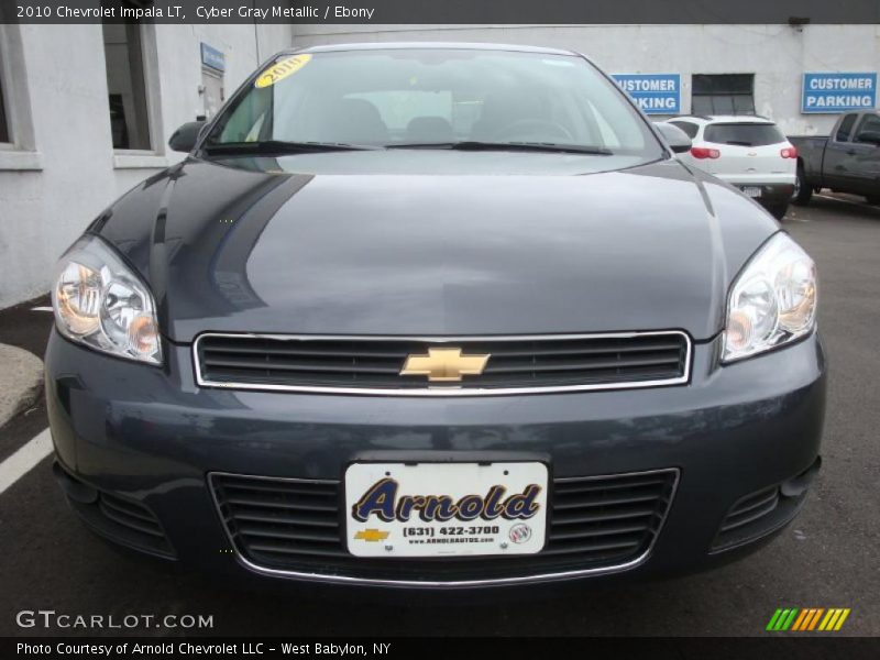 Cyber Gray Metallic / Ebony 2010 Chevrolet Impala LT