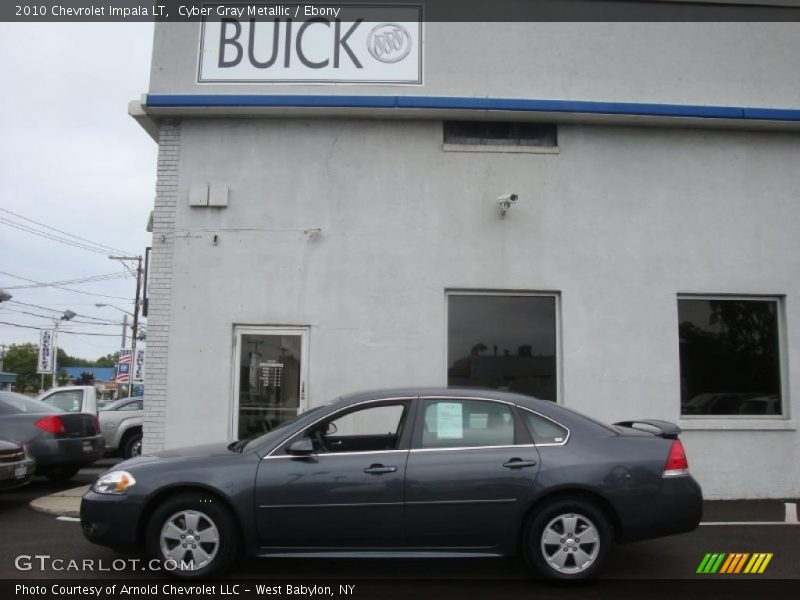 Cyber Gray Metallic / Ebony 2010 Chevrolet Impala LT