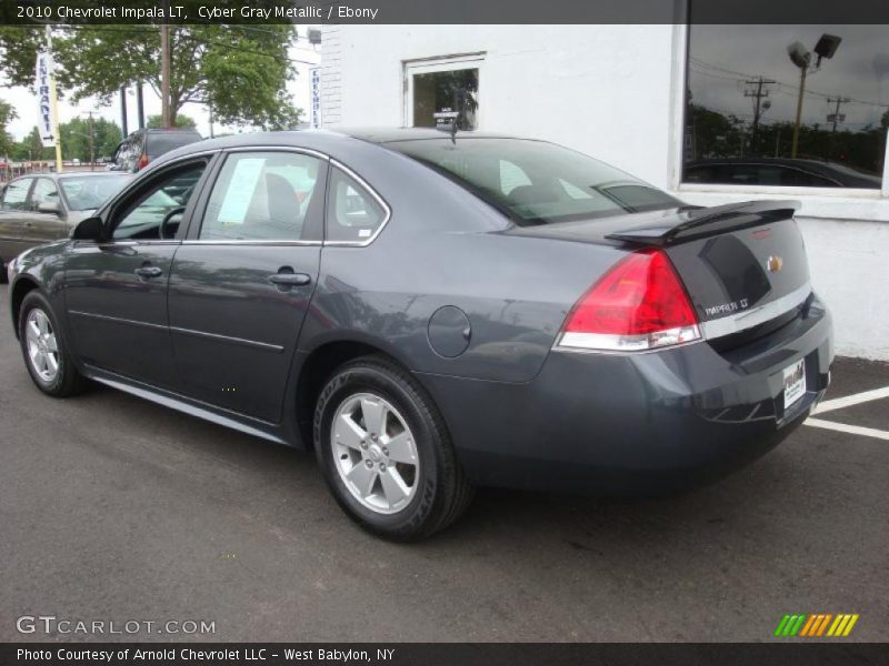 Cyber Gray Metallic / Ebony 2010 Chevrolet Impala LT