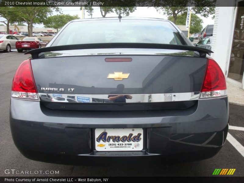 Cyber Gray Metallic / Ebony 2010 Chevrolet Impala LT