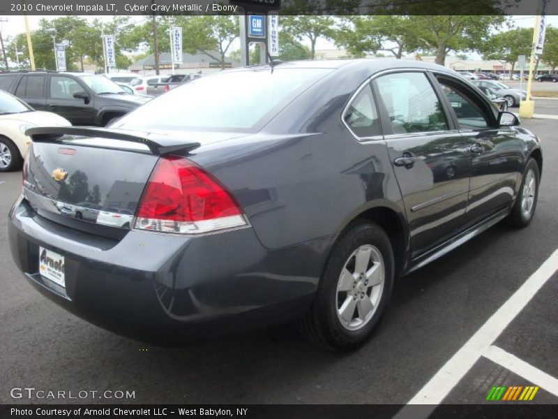 Cyber Gray Metallic / Ebony 2010 Chevrolet Impala LT