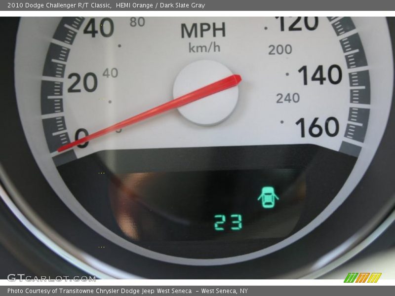 HEMI Orange / Dark Slate Gray 2010 Dodge Challenger R/T Classic
