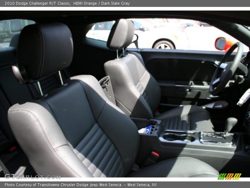 HEMI Orange / Dark Slate Gray 2010 Dodge Challenger R/T Classic