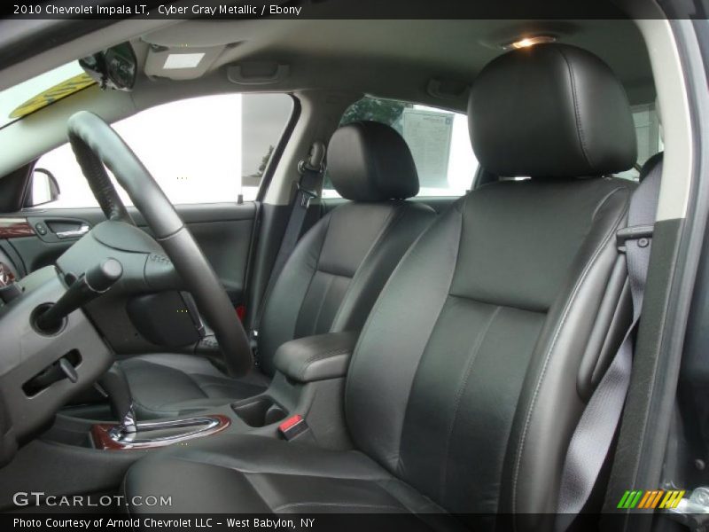 Cyber Gray Metallic / Ebony 2010 Chevrolet Impala LT