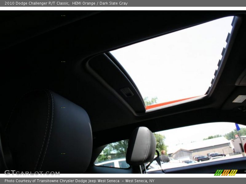 HEMI Orange / Dark Slate Gray 2010 Dodge Challenger R/T Classic