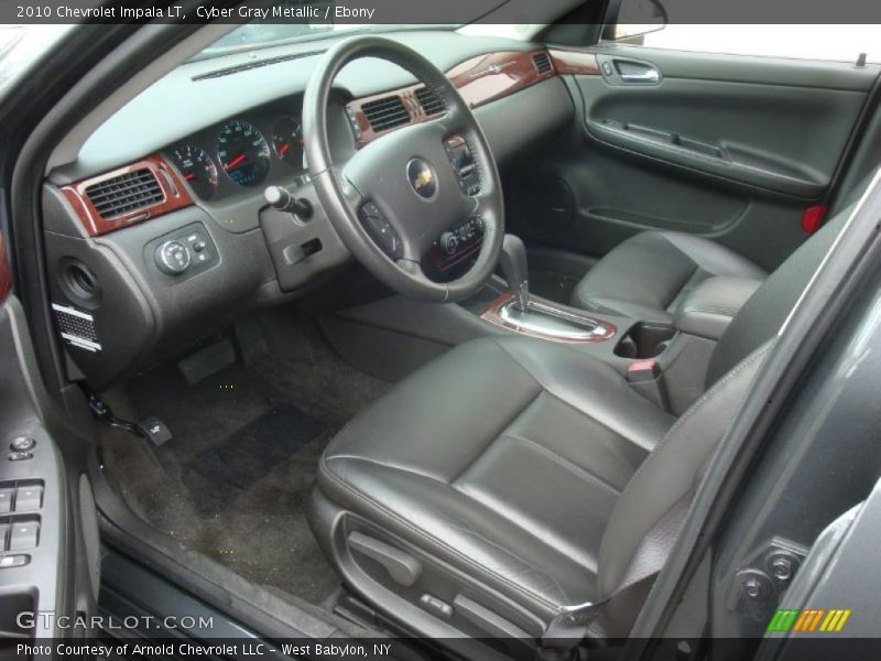 Cyber Gray Metallic / Ebony 2010 Chevrolet Impala LT
