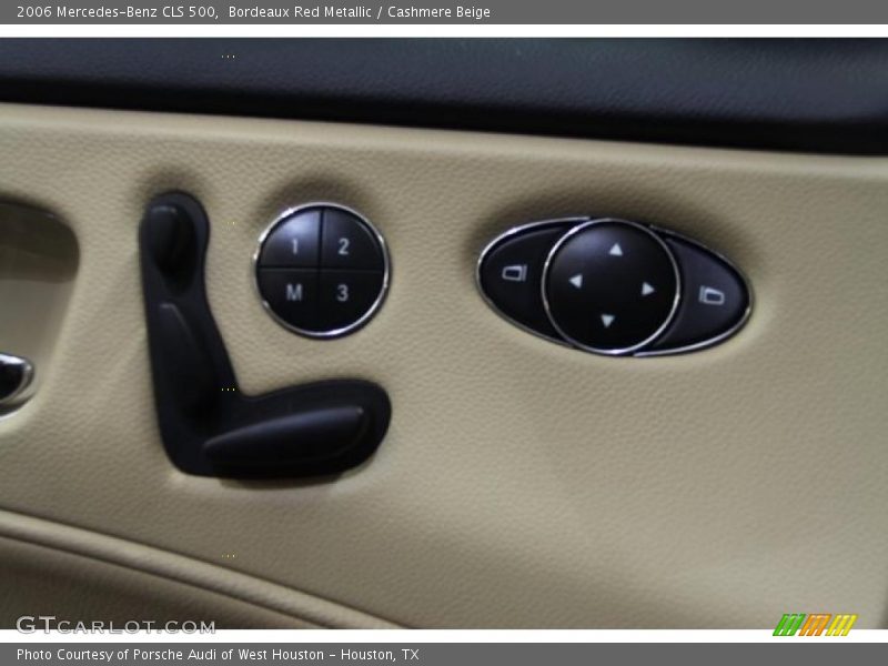 Bordeaux Red Metallic / Cashmere Beige 2006 Mercedes-Benz CLS 500