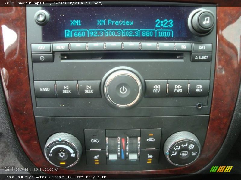 Cyber Gray Metallic / Ebony 2010 Chevrolet Impala LT