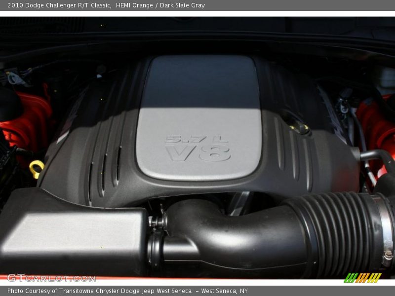 HEMI Orange / Dark Slate Gray 2010 Dodge Challenger R/T Classic