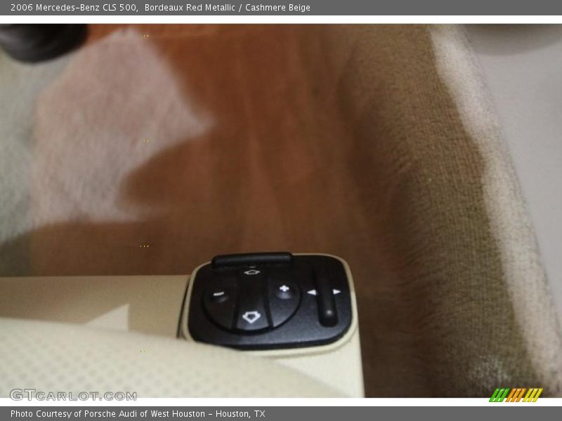 Bordeaux Red Metallic / Cashmere Beige 2006 Mercedes-Benz CLS 500