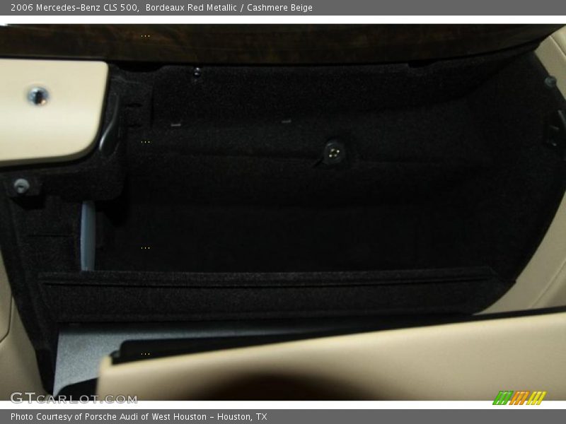 Bordeaux Red Metallic / Cashmere Beige 2006 Mercedes-Benz CLS 500