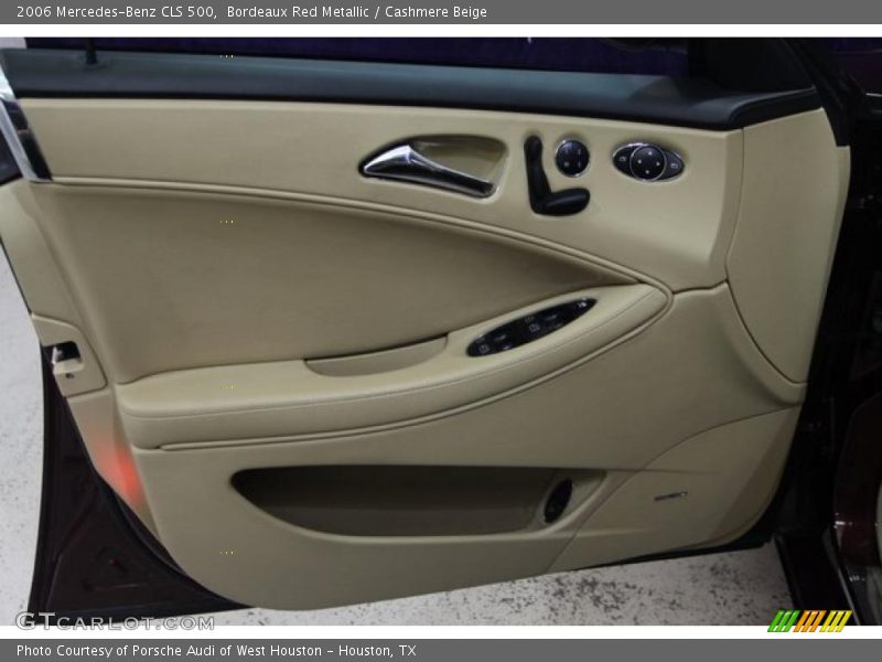 Bordeaux Red Metallic / Cashmere Beige 2006 Mercedes-Benz CLS 500