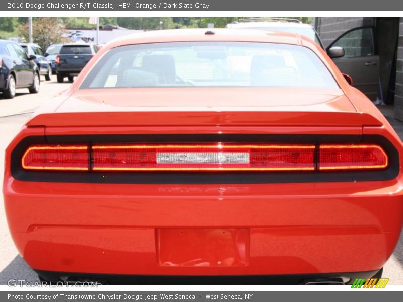 HEMI Orange / Dark Slate Gray 2010 Dodge Challenger R/T Classic