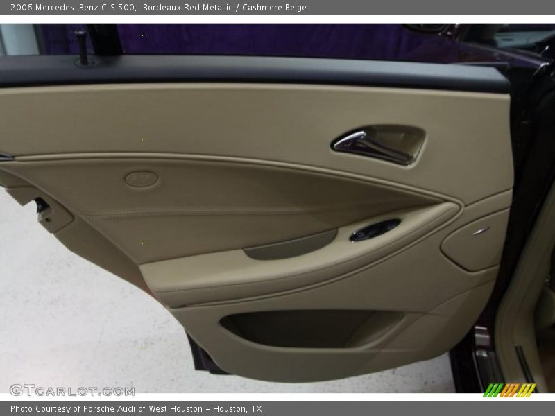 Bordeaux Red Metallic / Cashmere Beige 2006 Mercedes-Benz CLS 500