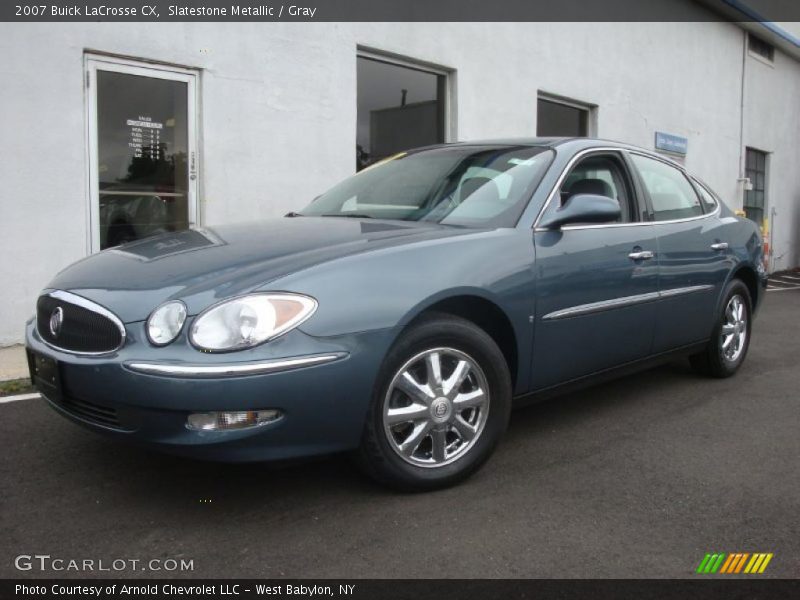 Slatestone Metallic / Gray 2007 Buick LaCrosse CX