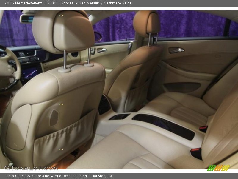 Bordeaux Red Metallic / Cashmere Beige 2006 Mercedes-Benz CLS 500