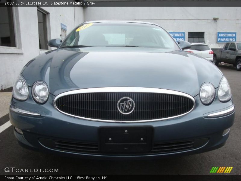 Slatestone Metallic / Gray 2007 Buick LaCrosse CX