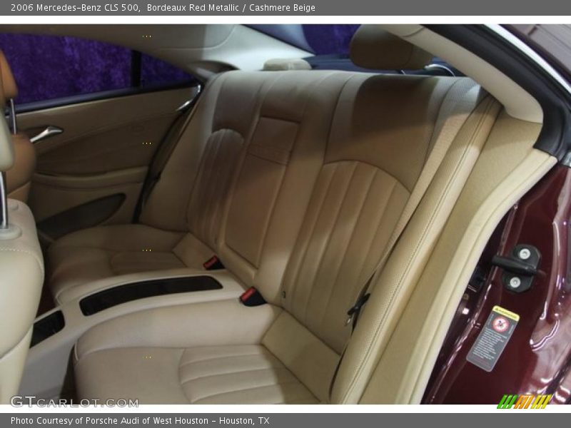 Bordeaux Red Metallic / Cashmere Beige 2006 Mercedes-Benz CLS 500