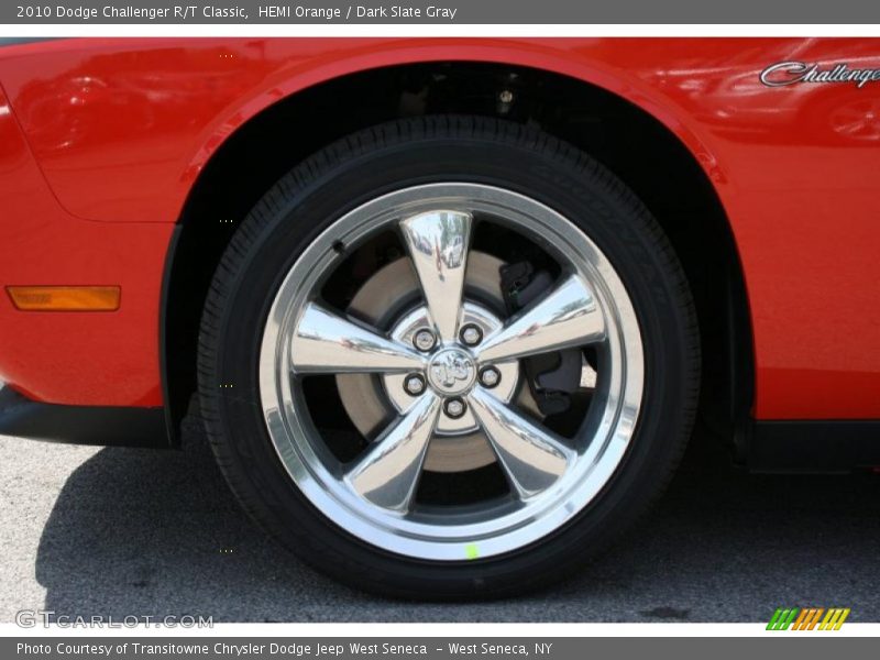 HEMI Orange / Dark Slate Gray 2010 Dodge Challenger R/T Classic