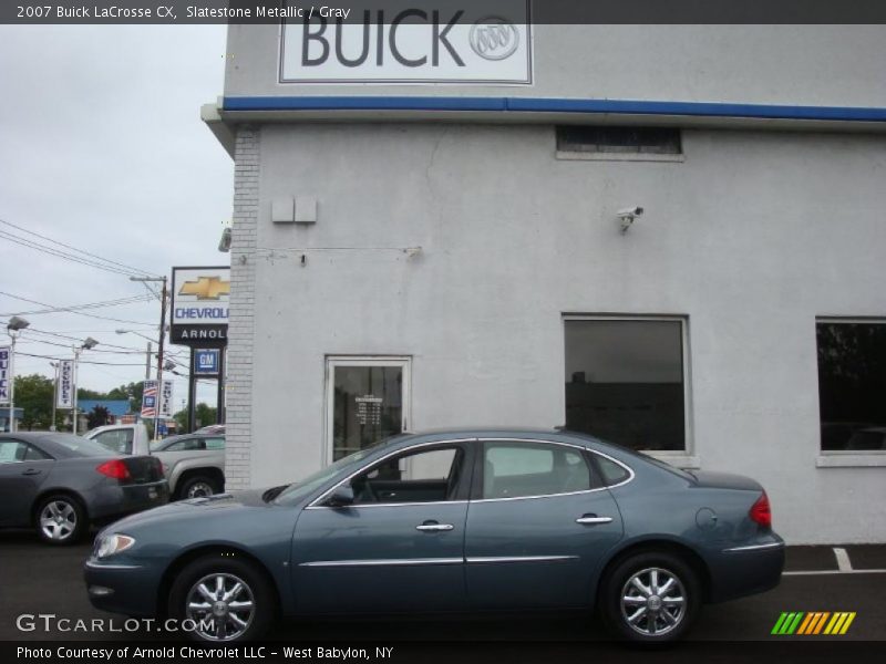 Slatestone Metallic / Gray 2007 Buick LaCrosse CX