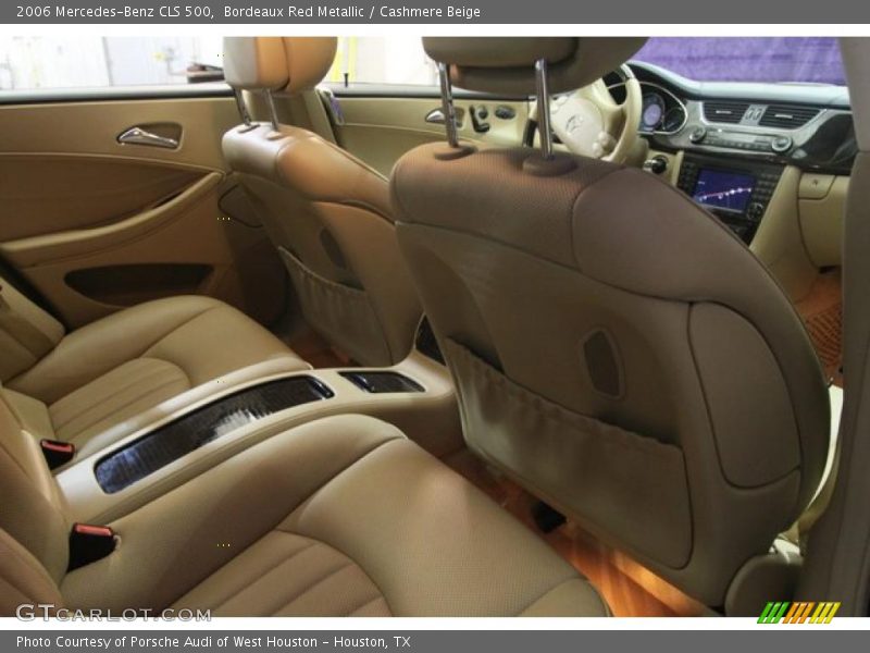 Bordeaux Red Metallic / Cashmere Beige 2006 Mercedes-Benz CLS 500