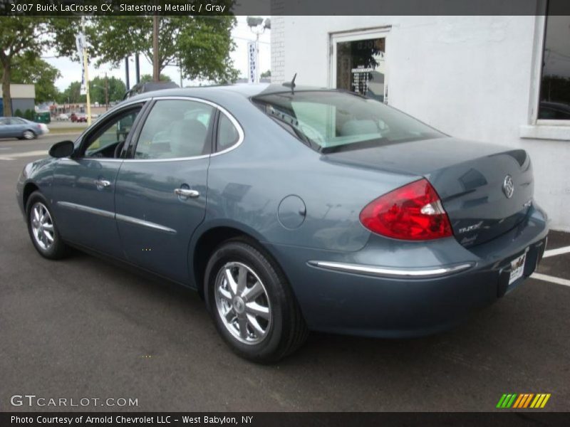Slatestone Metallic / Gray 2007 Buick LaCrosse CX