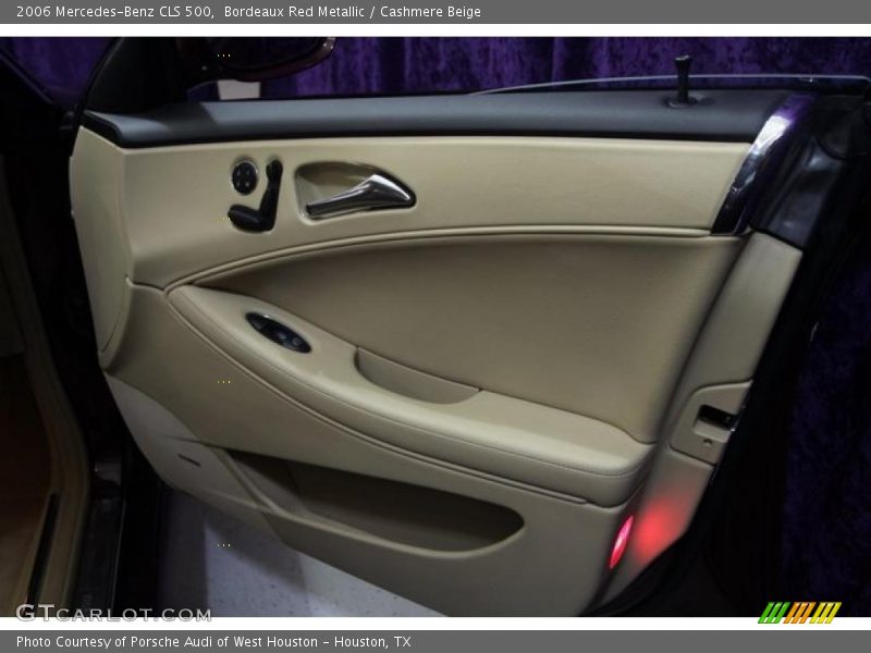Bordeaux Red Metallic / Cashmere Beige 2006 Mercedes-Benz CLS 500