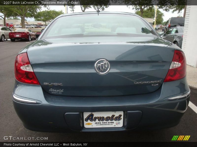 Slatestone Metallic / Gray 2007 Buick LaCrosse CX