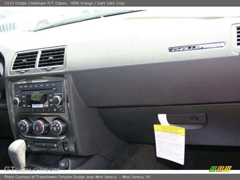 HEMI Orange / Dark Slate Gray 2010 Dodge Challenger R/T Classic