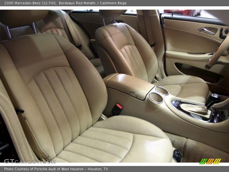 Bordeaux Red Metallic / Cashmere Beige 2006 Mercedes-Benz CLS 500