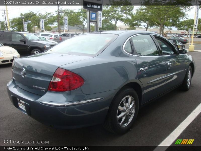 Slatestone Metallic / Gray 2007 Buick LaCrosse CX