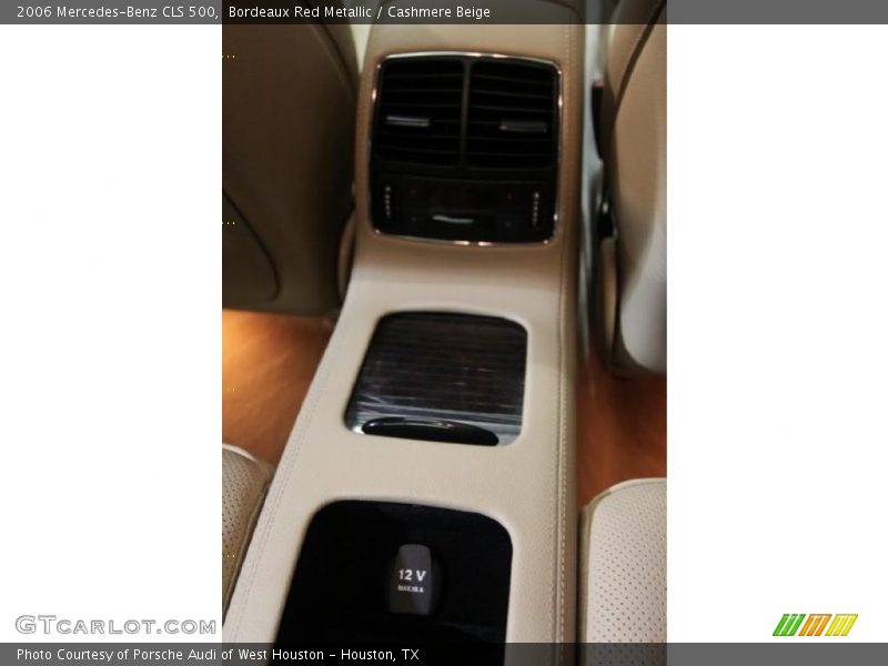 Bordeaux Red Metallic / Cashmere Beige 2006 Mercedes-Benz CLS 500