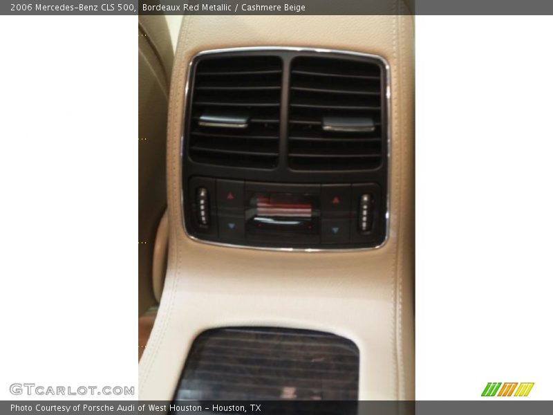 Bordeaux Red Metallic / Cashmere Beige 2006 Mercedes-Benz CLS 500