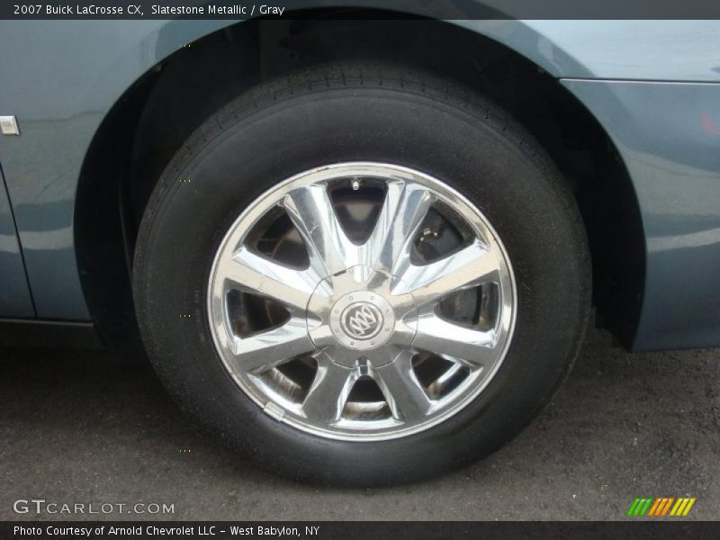 Slatestone Metallic / Gray 2007 Buick LaCrosse CX