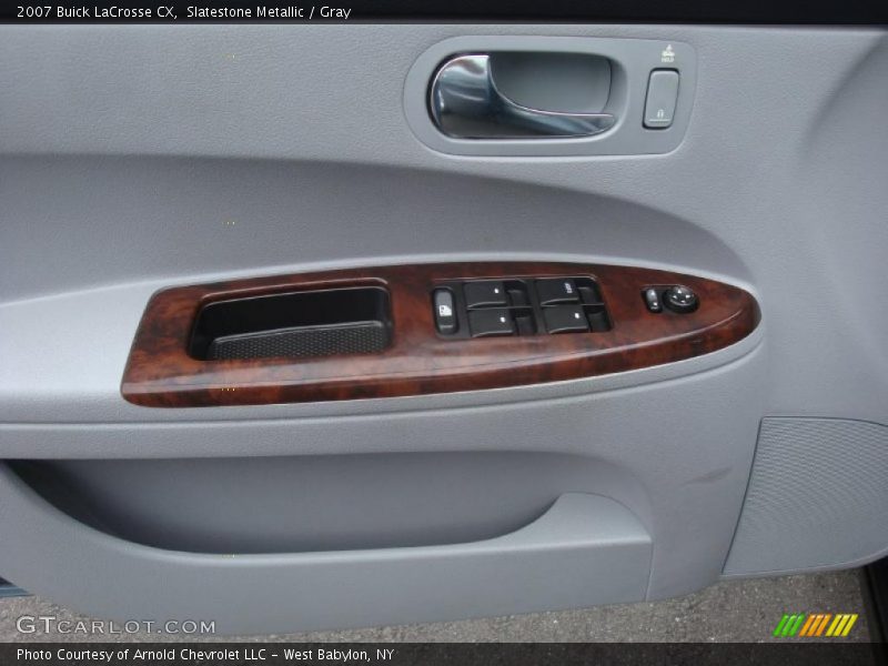 Slatestone Metallic / Gray 2007 Buick LaCrosse CX