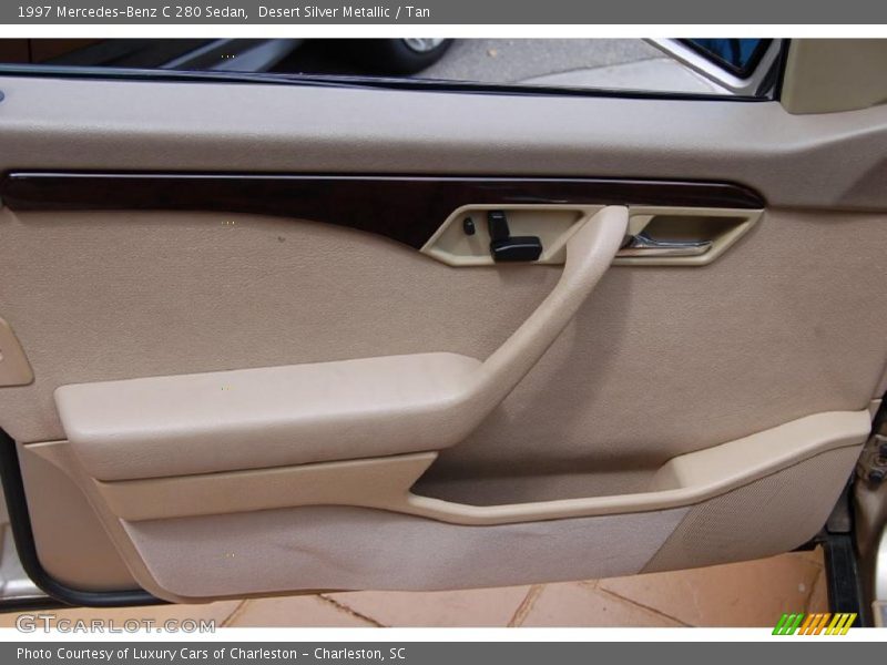 Desert Silver Metallic / Tan 1997 Mercedes-Benz C 280 Sedan