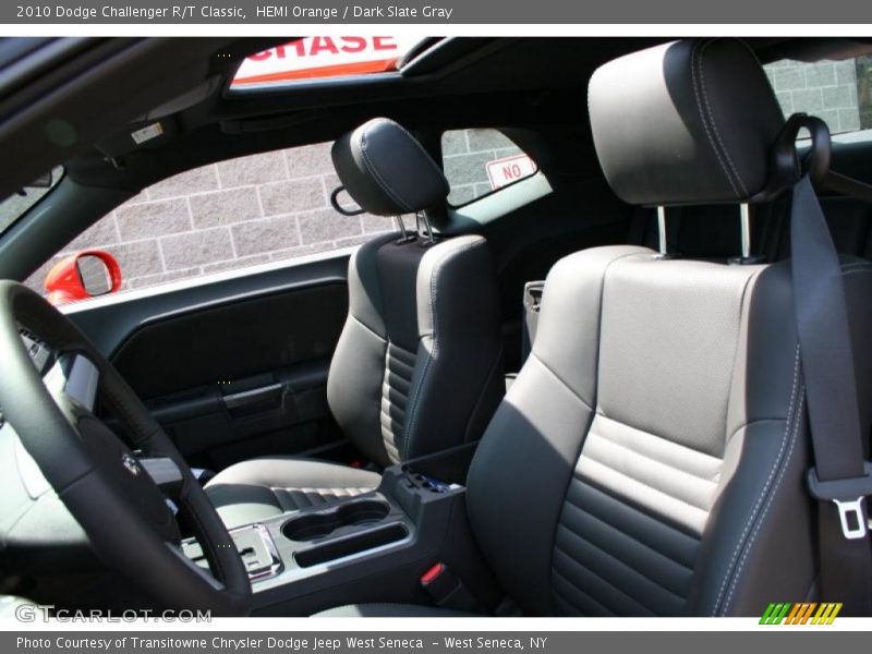 HEMI Orange / Dark Slate Gray 2010 Dodge Challenger R/T Classic