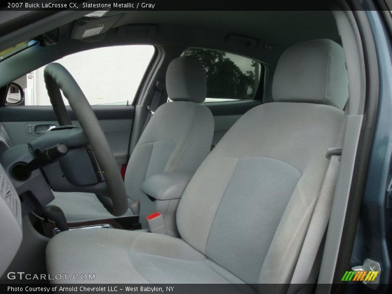 Slatestone Metallic / Gray 2007 Buick LaCrosse CX