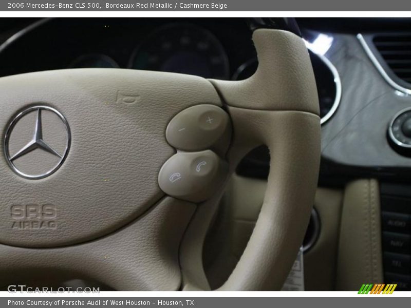 Bordeaux Red Metallic / Cashmere Beige 2006 Mercedes-Benz CLS 500