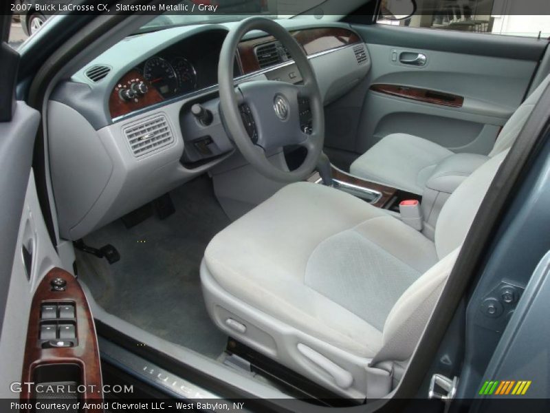 Slatestone Metallic / Gray 2007 Buick LaCrosse CX