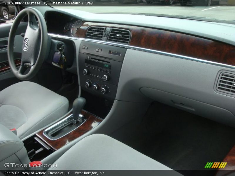Slatestone Metallic / Gray 2007 Buick LaCrosse CX