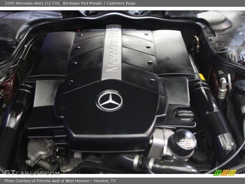 Bordeaux Red Metallic / Cashmere Beige 2006 Mercedes-Benz CLS 500