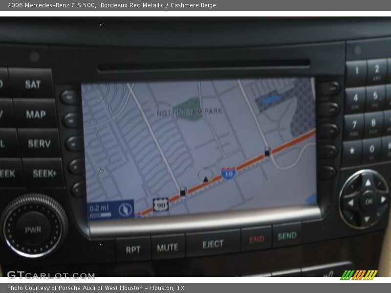 Bordeaux Red Metallic / Cashmere Beige 2006 Mercedes-Benz CLS 500